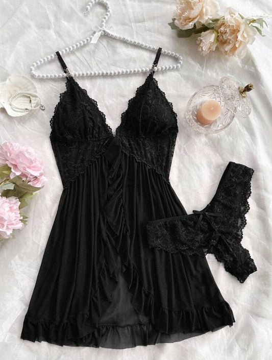 Black Delina 2pc
