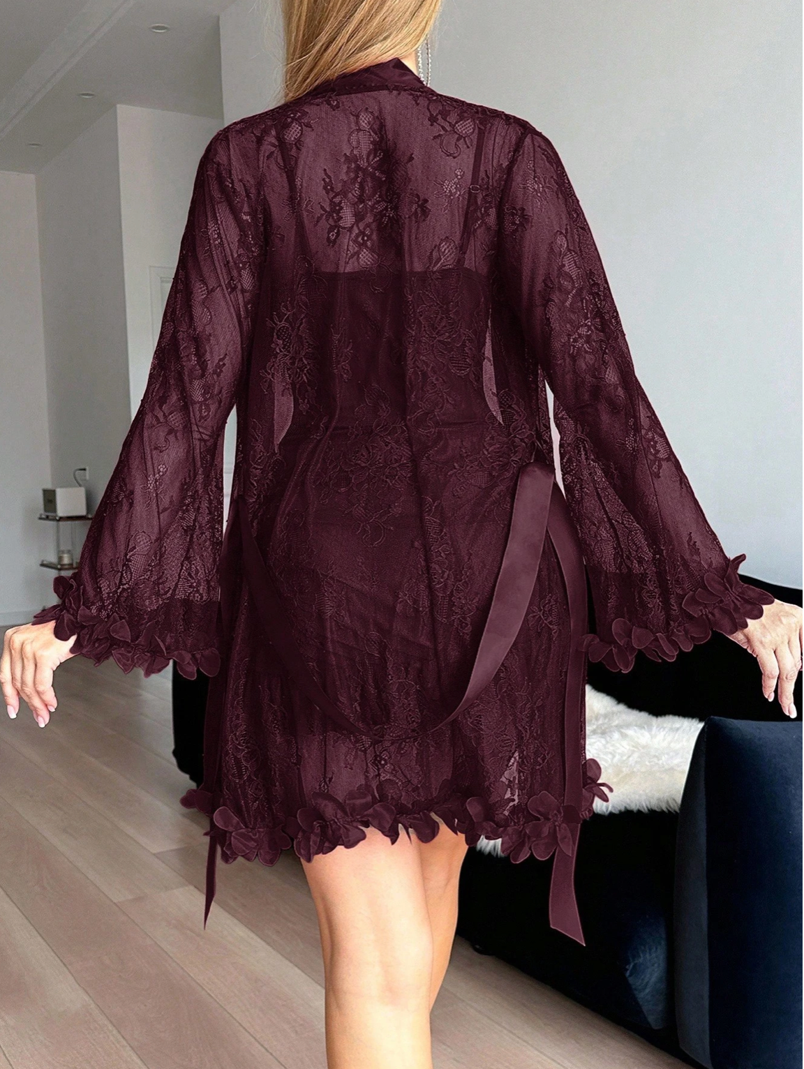 La Delina Plum Dress