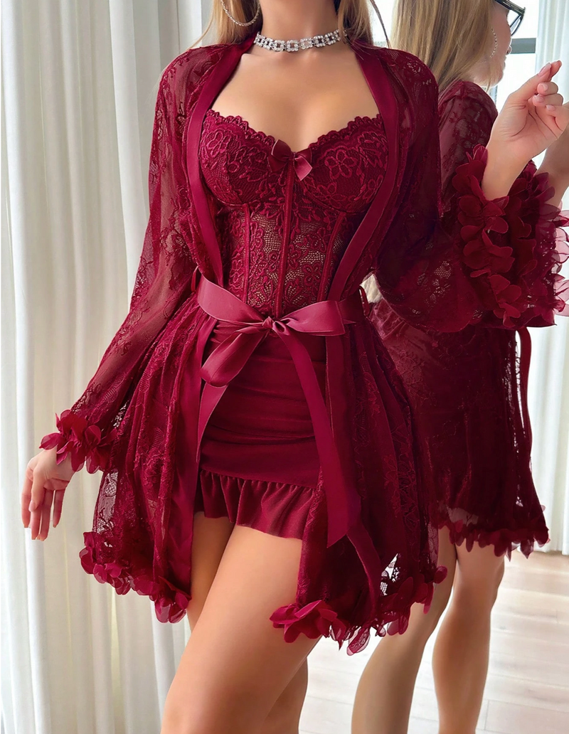 La Delina Red Dress